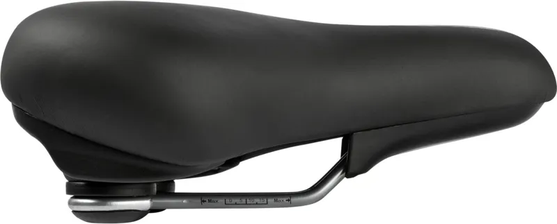 RFR City Comfort D2 Saddle w/Elastomer in Black-3